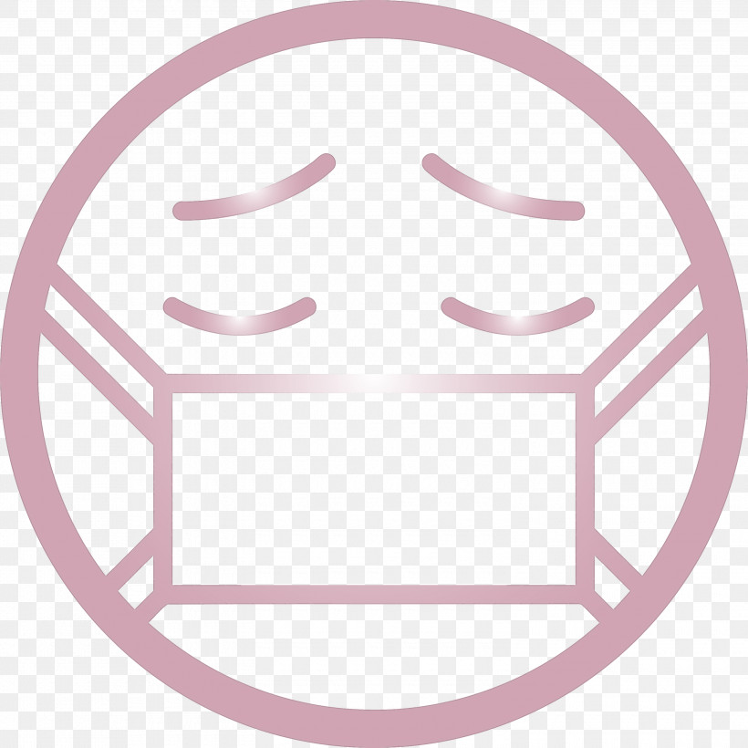Emoji With Mask Corona Virus Disease, PNG, 3000x3000px, Emoji With Mask, Circle, Corona Virus Disease, Emoticon, Facial Expression Download Free