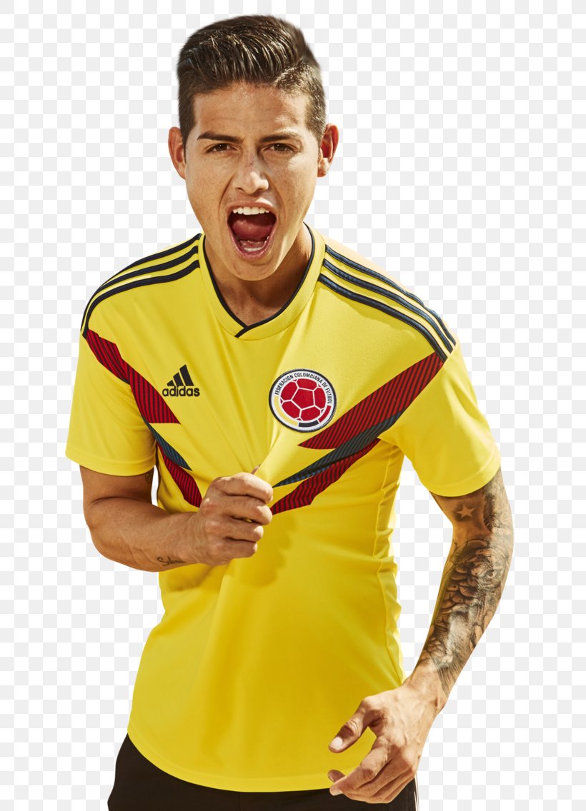 James Rodríguez 2018 World Cup Colombia National Football Team Spain National Football Team, PNG, 704x1136px, 2018 World Cup, Brazil National Football Team, Clothing, Colombia National Football Team, Football Download Free