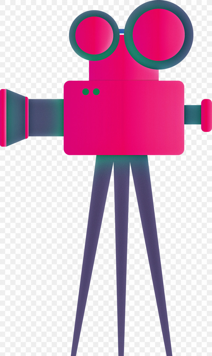 Video Camera, PNG, 1789x2999px, Video Camera, Magenta, Pink Download Free