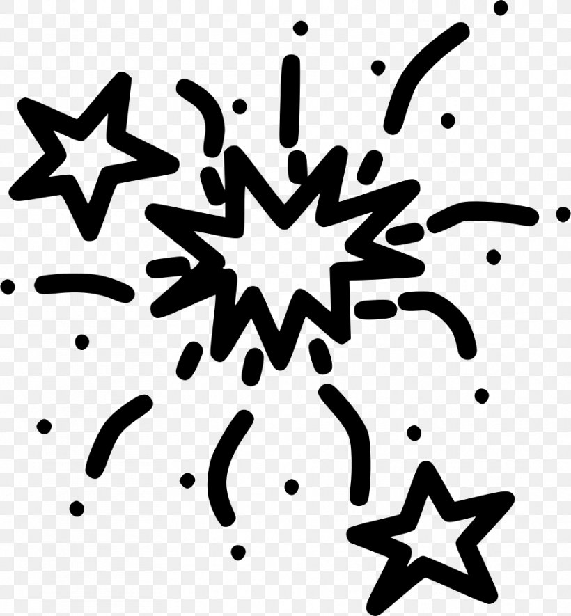 Clip Art, PNG, 908x980px, Adobe Fireworks, Black And White, Computer Font, Firecracker, Fireworks Download Free