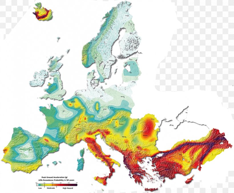 Europe Seismic Hazard World Map Earthquake Hazard Map, PNG, 1200x993px, Europe, Animated Mapping, Area, Cartography, Earthquake Download Free