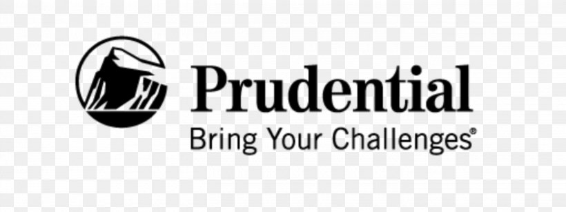 Prudential Financial Real Estate Investing Logo Estate Agent, PNG, 2840x1065px, Prudential Financial, Area, Black, Black And White, Brand Download Free