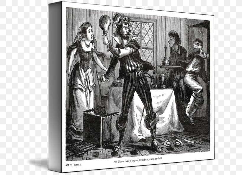 The Taming Of The Shrew All's Well That Ends Well Grumio Episode, PNG, 650x593px, Taming Of The Shrew, Art, Artwork, Black And White, Episode Download Free