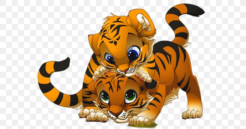 Tiger Cartoon Drawing Clip Art, PNG, 590x431px, Tiger, Animation, Big Cats, Carnivoran, Cartoon Download Free