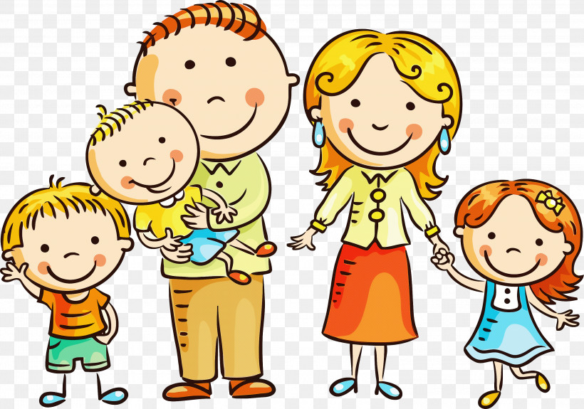 Family Day Happy Family Day International Family Day, PNG, 3000x2106px, Family Day, Cartoon, Celebrating, Child, Child Art Download Free