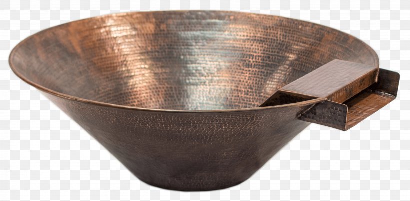 Copper Bowl Fire Pit Water Feature Tableware, PNG, 3488x1712px, Copper, Bowl, Chemical Element, Fire, Fire Pit Download Free