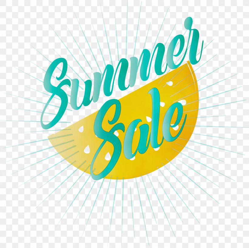 Logo Font Yellow Meter Line, PNG, 3000x2991px, Summer Sale, Area, Line, Logo, M Download Free