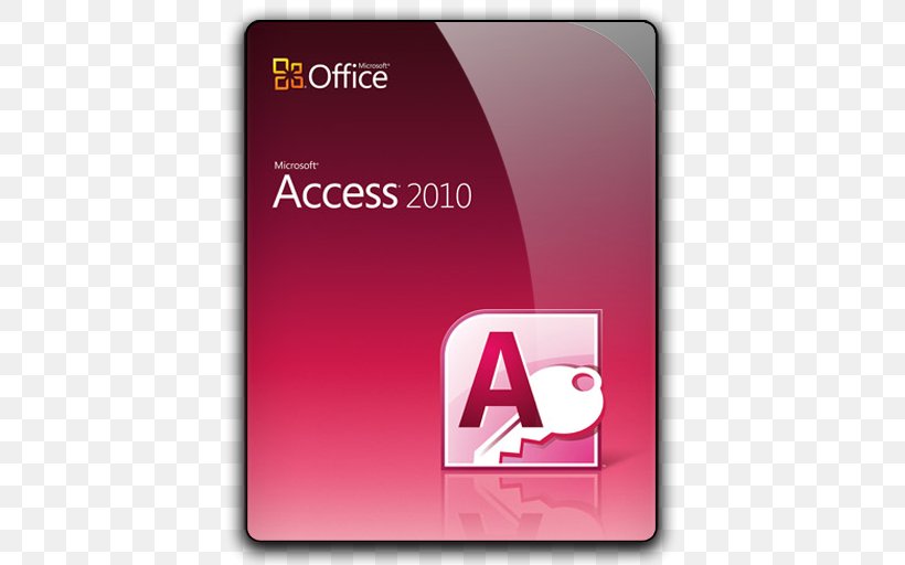 Microsoft Access Microsoft® Access 2010 Microsoft Corporation Microsoft Office 2010 Computer Software, PNG, 512x512px, Microsoft Access, Brand, Computer Accessory, Computer Software, Database Download Free