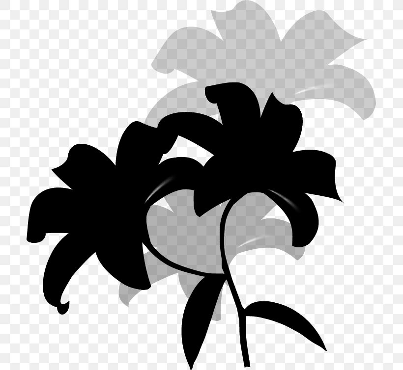 Petal Clip Art Black & White, PNG, 711x754px, Petal, Black, Black White M, Blackandwhite, Botany Download Free