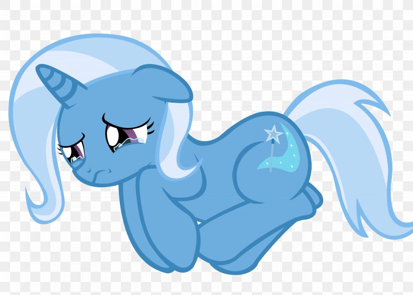 Pony Trixie Twilight Sparkle Applejack Sadness, PNG, 4134x2956px, Watercolor, Cartoon, Flower, Frame, Heart Download Free