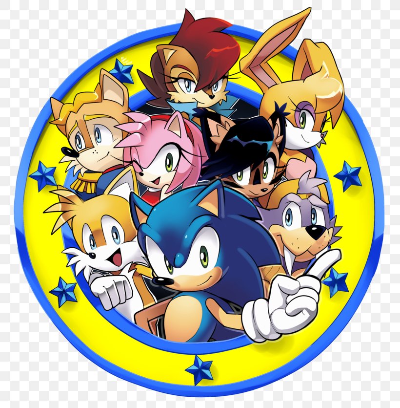 Sonic The Fighters Sonic The Hedgehog Coloring Book: Adventures Of The Sonic The Hedgehog Archie Comics, PNG, 800x835px, Watercolor, Cartoon, Flower, Frame, Heart Download Free