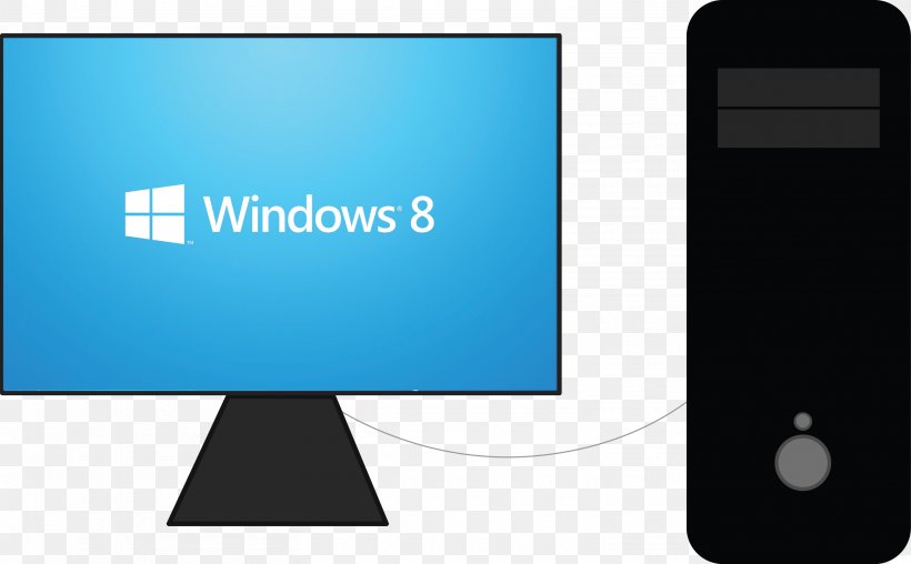 Output Device Computer Monitors Windows 8 Microsoft Windows, PNG, 3125x1939px, Output Device, Brand, Communication, Computer, Computer Hardware Download Free