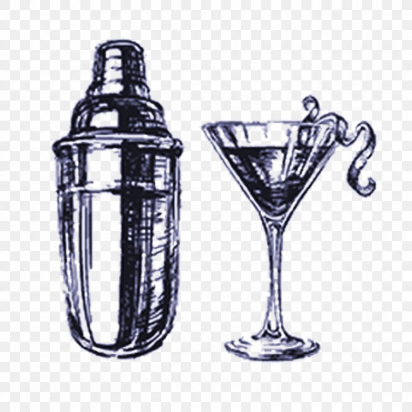 Cocktail Shaker Cosmopolitan Royalty-free Drawing, PNG, 833x833px, Cocktail, Barware, Champagne Stemware, Cocktail Glass, Cocktail Shaker Download Free