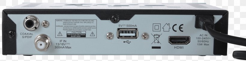 Electronics Single Cable Distribution FTA Receiver Common Interface HDMI, PNG, 2362x589px, Electronics, Amplifier, Audio, Audio Equipment, Audio Receiver Download Free