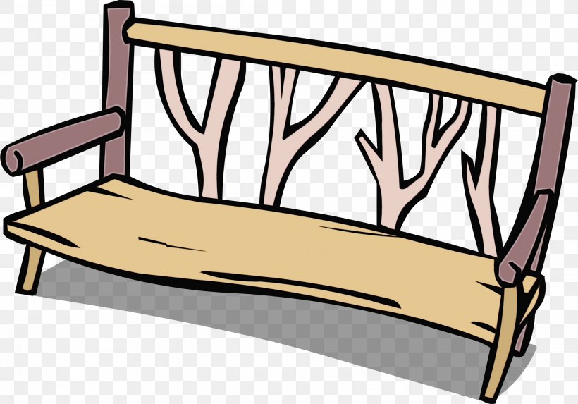 Furniture Futon Outdoor Bench Outdoor Sofa Tree, PNG, 2221x1554px, Watercolor, Couch, Furniture, Futon, Outdoor Bench Download Free