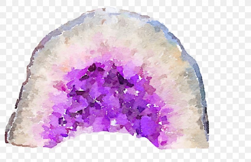Mineral Geode Watercolor Painting Crystal Clip Art, PNG, 1024x663px, Mineral, Agate, Amethyst, Art, Crystal Download Free