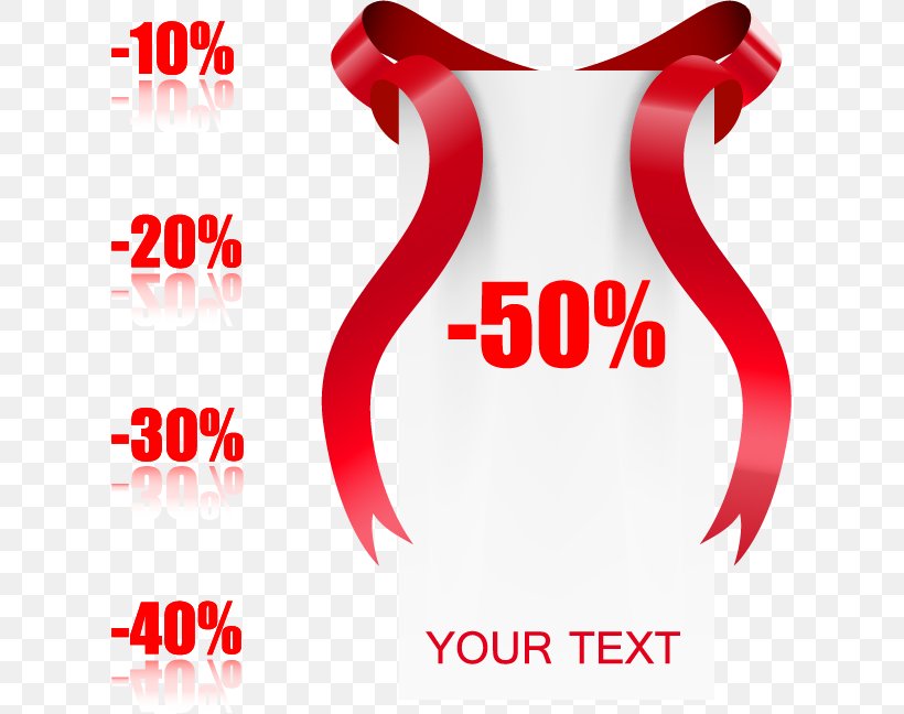 Sales Discounts And Allowances Ribbon Illustration, PNG, 617x648px, Sales, Advertising, Brand, Discounts And Allowances, Infographic Download Free