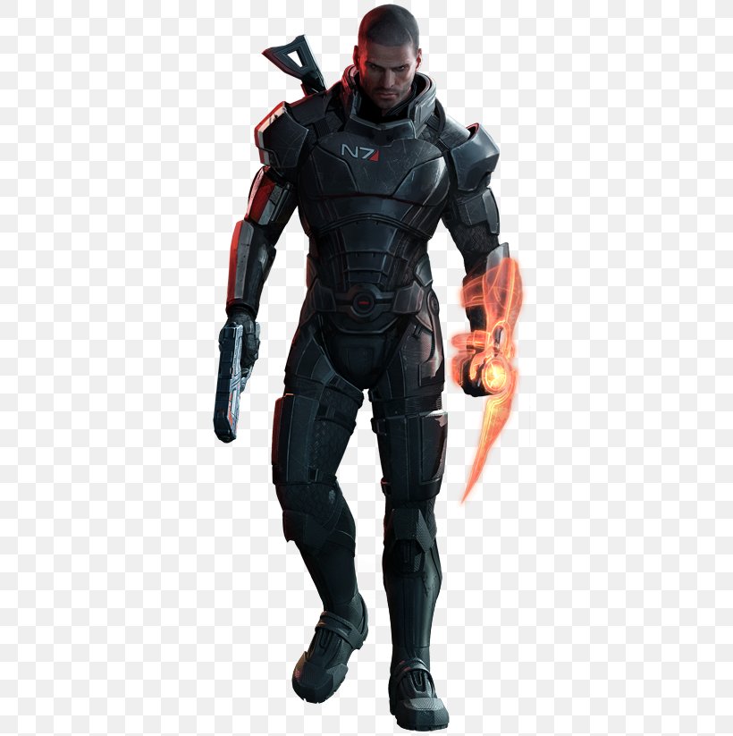 Mass Effect 3 Mass Effect Galaxy Mass Effect 2: Overlord Commander Shepard, PNG, 366x823px, Mass Effect, Action Figure, Armour, Bioware, Character Download Free