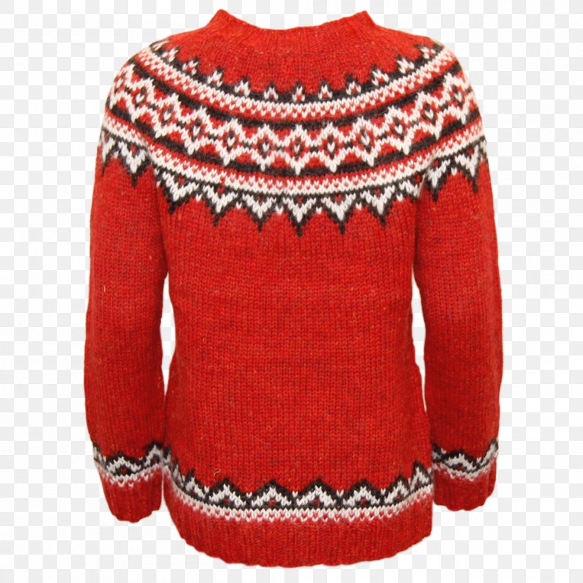 Sweater Wool Lopapeysa Jacket Crew Neck, PNG, 1000x1000px, Sweater, Blouse, Collar, Crew Neck, Icelandic Download Free
