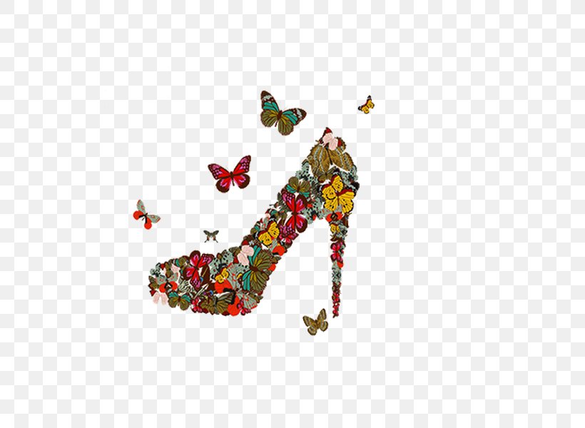 Laptop High-heeled Footwear Graphic Design, PNG, 600x600px, Laptop, Bag, Butterfly, Clothing, Designer Download Free