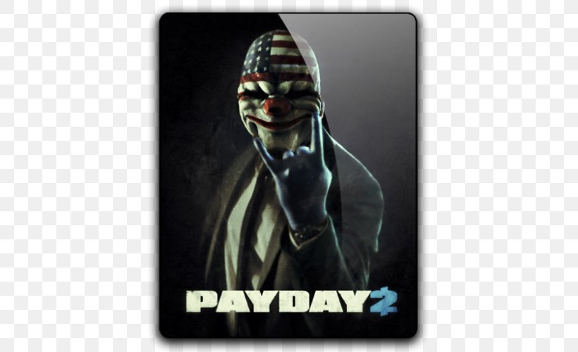 Payday: The Heist Payday 2 Video Game Cooperative Gameplay Shooter Game, PNG, 500x500px, Payday The Heist, Cooperative Gameplay, Fictional Character, Firstperson Shooter, Game Download Free