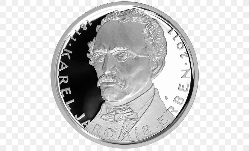 Silver Coin Silver Coin Gold Coin, PNG, 500x500px, Coin, Austrian Schilling, Black And White, Currency, Dollar Coin Download Free
