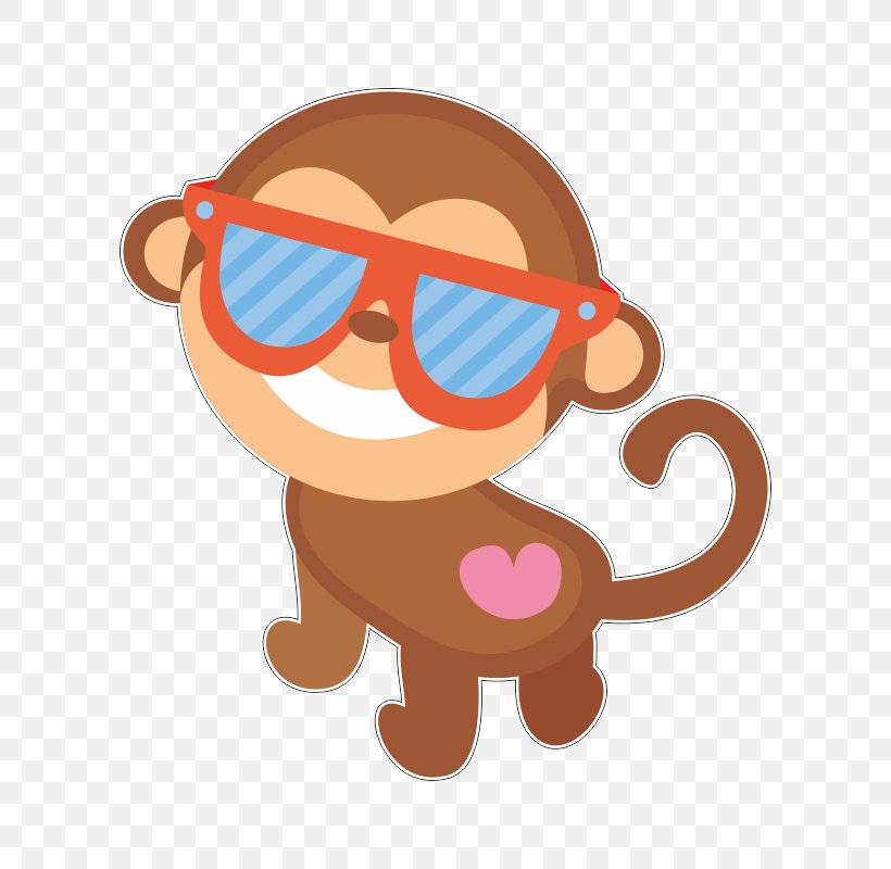Vector Graphics Illustration Super Monkey Z Frontier : Valley Adventures Run Stock Photography, PNG, 800x800px, Monkey, Cartoon, Drawing, Eyewear, Fictional Character Download Free