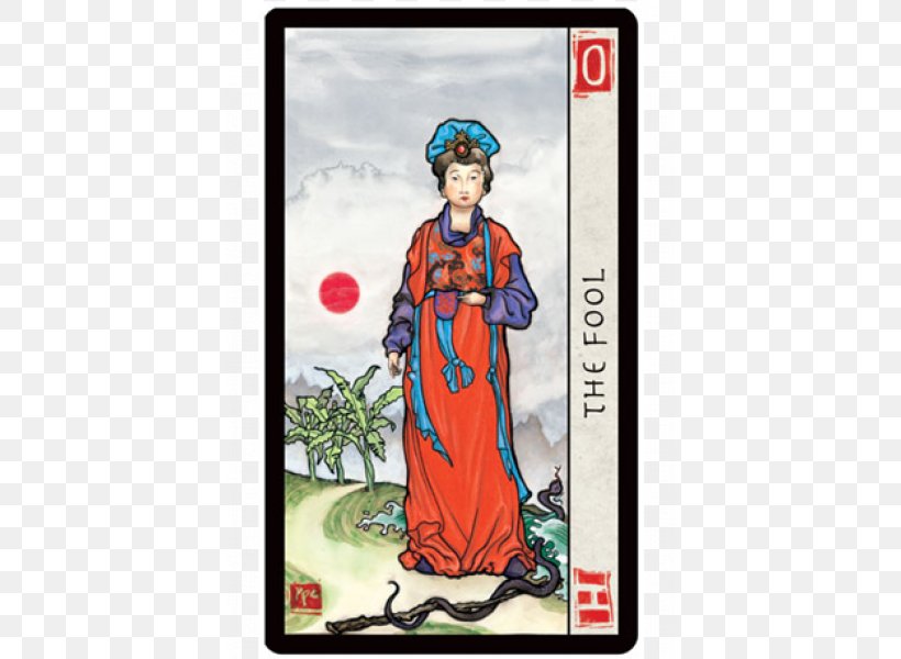 Chinese Tarot The Fool Playing Card Major Arcana, PNG, 600x600px, Tarot, Feng Shui, Fool, Hermit, Major Arcana Download Free