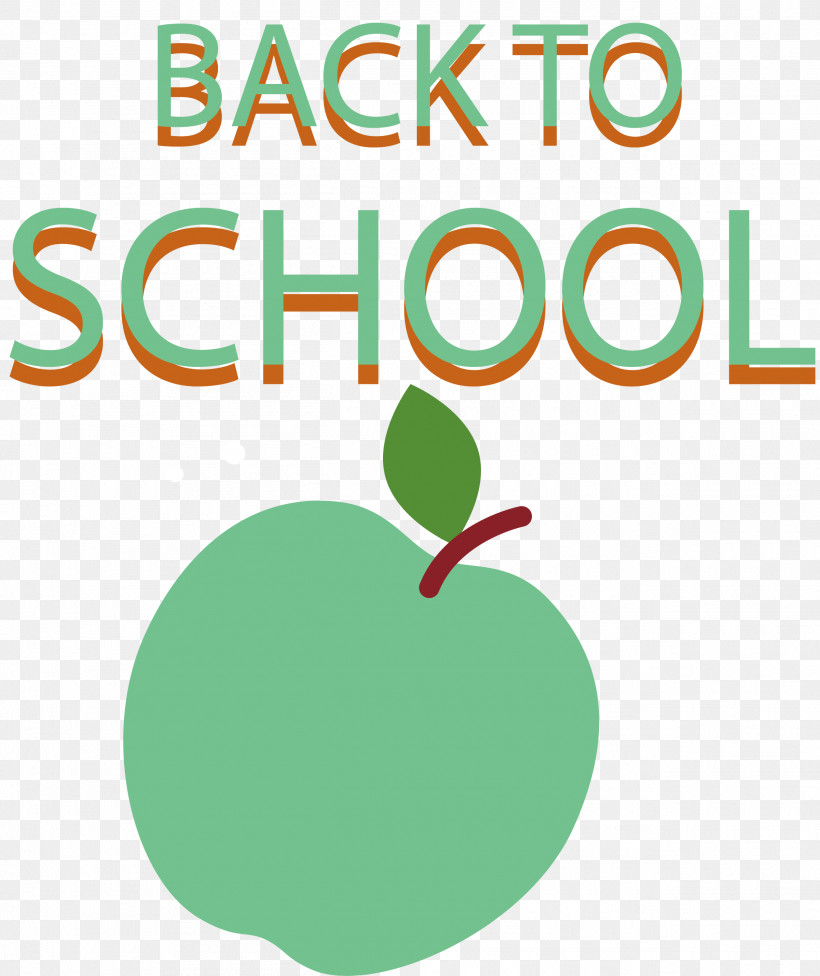 Back To School, PNG, 2520x3000px, Back To School, Fruit, Green, Leaf, Line Download Free
