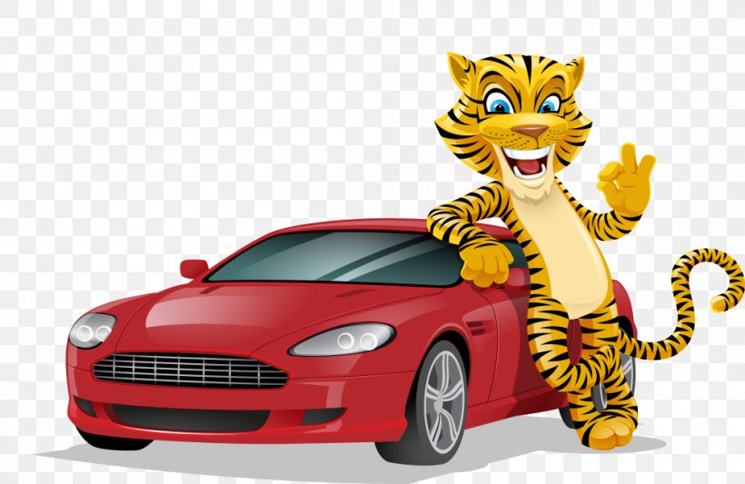 Insurance Tiger Car Vehicle Insurance Insurance Agent, PNG, 1000x650px, Car, Assurer, Automotive Design, Brand, Broker Download Free
