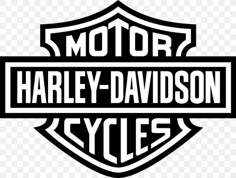 Logo Harley-Davidson Street Motorcycle Brand, PNG, 2400x1812px, Logo, Area, Black And White, Bmp File Format, Brand Download Free