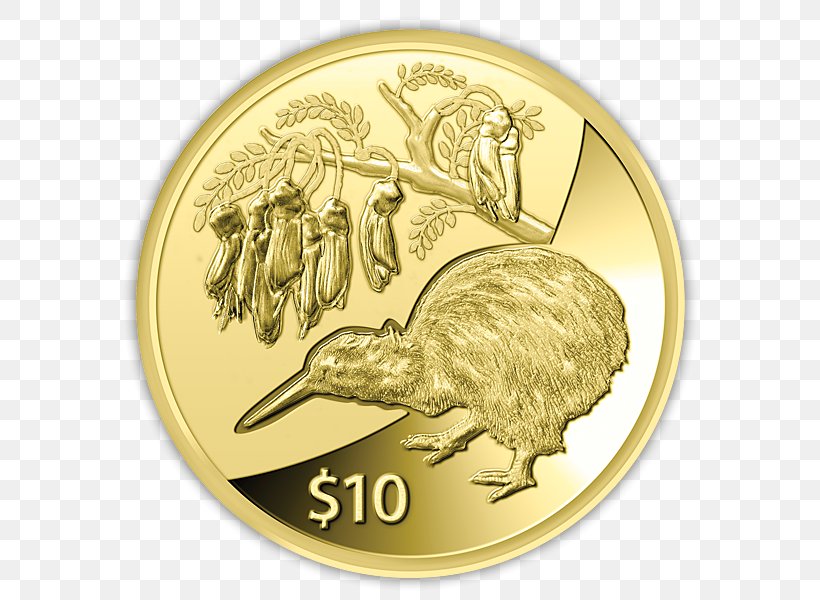 New Zealand Dollar Perth Mint Coin Silver, PNG, 600x600px, New Zealand, Bird, Bullion, Bullion Coin, Coin Download Free