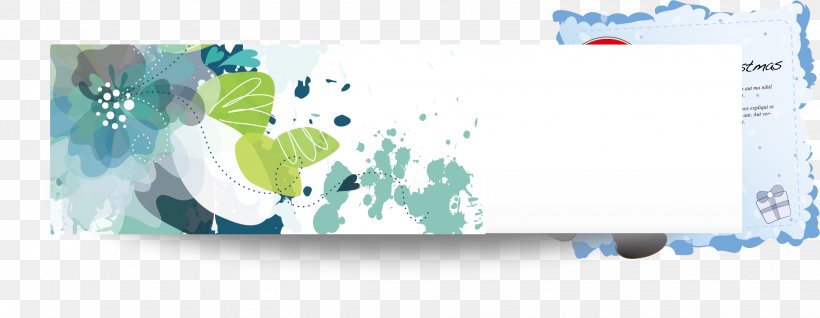 Banner Flower Stock Illustration Euclidean Vector, PNG, 2265x881px, Banner, Advertising, Area, Blue, Brand Download Free