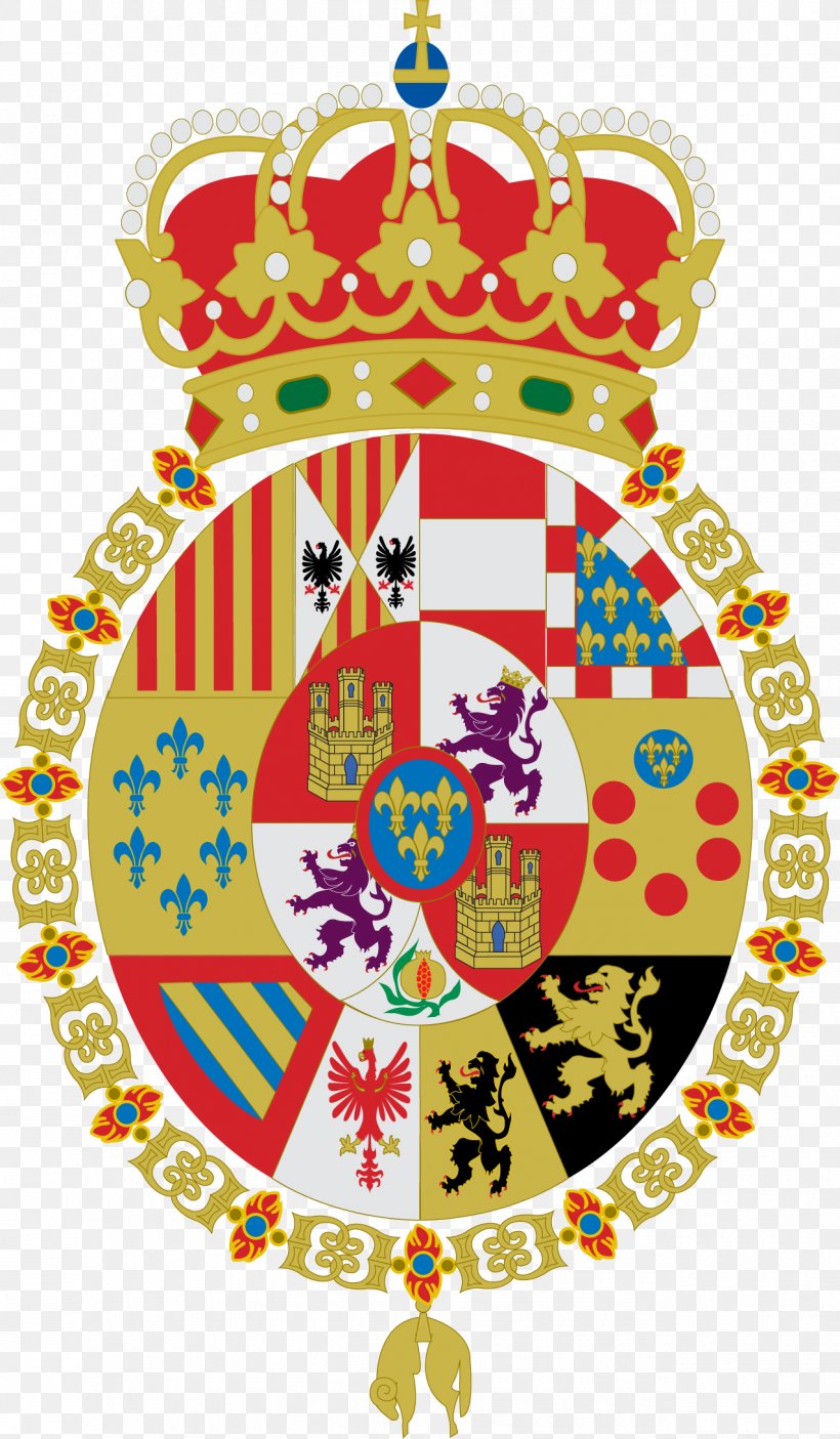 Coat Of Arms Of Spain Escutcheon Catholic Monarchs King Of Spain, PNG, 1275x2186px, Spain, Alfonso Xiii Of Spain, Badge, Catholic Monarchs, Charles Iii Of Spain Download Free