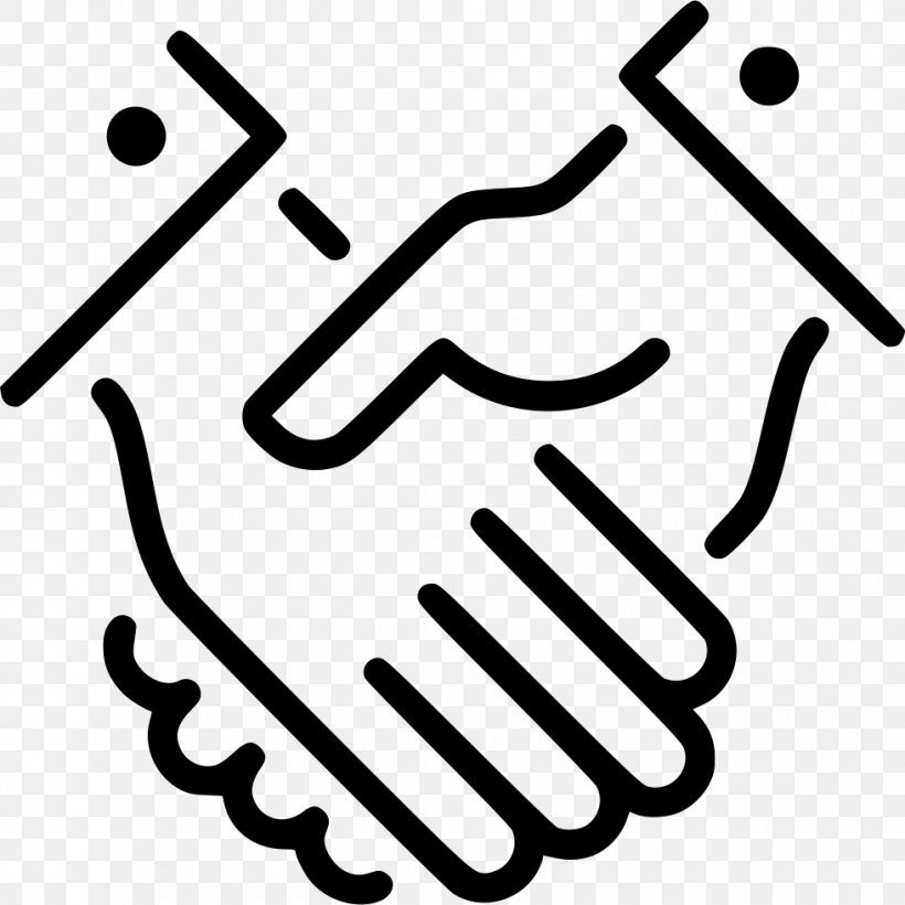 Handshake Clip Art, PNG, 980x980px, Handshake, Area, Black And White, Brand, Business Download Free
