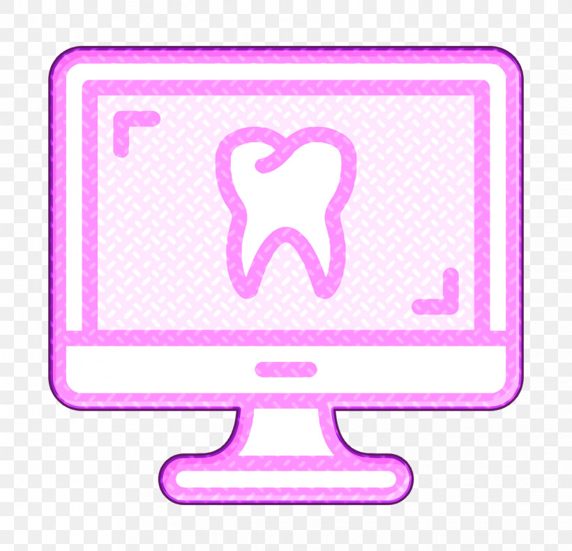 Dentistry Icon Dentist Icon Orthopantomogram Icon, PNG, 1244x1200px, Dentistry Icon, Dentist Icon, Heart, Logo, Magenta Download Free