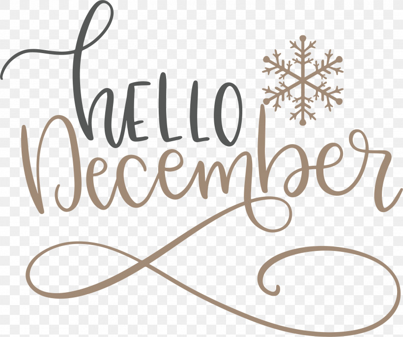 Hello December Winter, PNG, 2741x2290px, Hello December, Calligraphy, Geometry, Human Body, Jewellery Download Free
