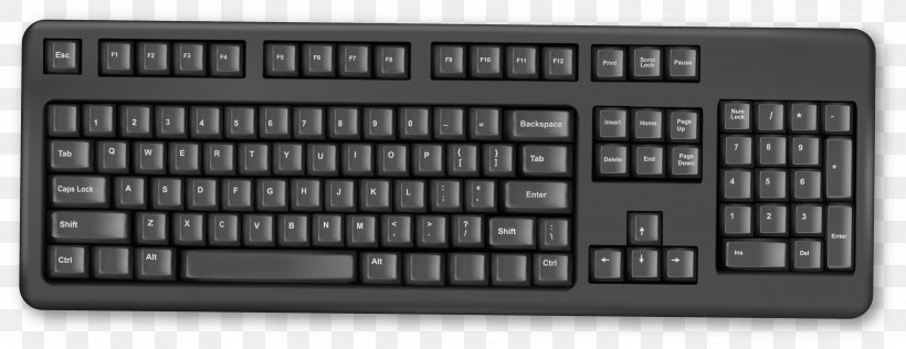 Keyboard, PNG, 3840x1482px, Computer Keyboard, Computer, Computer Accessory, Computer Component, Computer Mouse Download Free