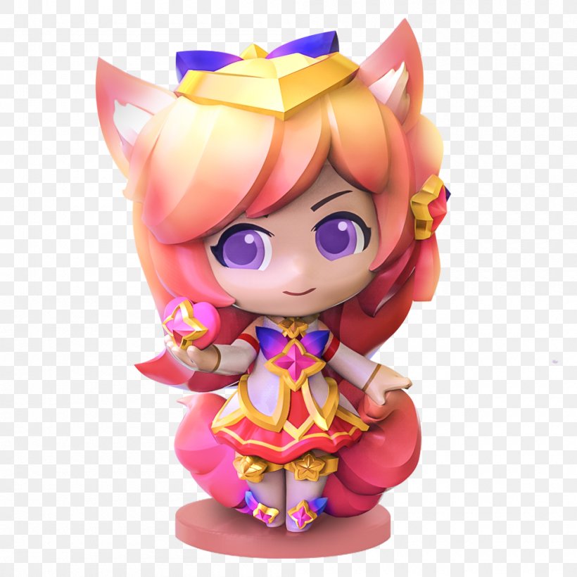 League Of Legends Riot Games Ahri Video Game, PNG, 1000x1000px, League Of Legends, Action Figure, Action Toy Figures, Ahri, Doll Download Free