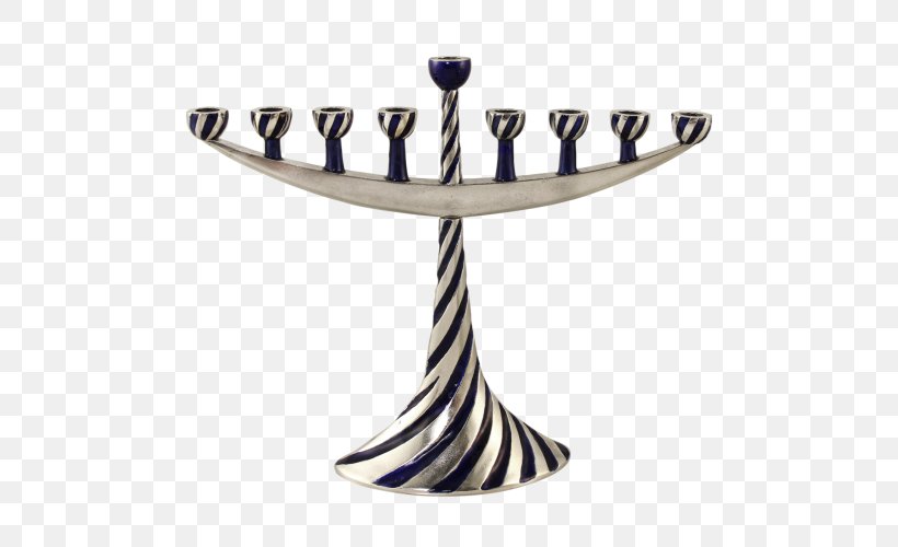 Menorah Jewish Ceremonial Art Hanukkah Mezuzah Dreidel, PNG, 500x500px, Menorah, Candle, Candle Holder, Candlestick, Contemporary Art Download Free