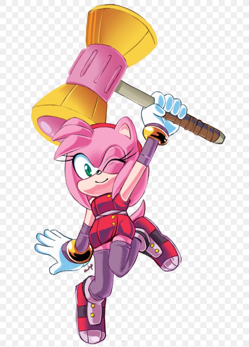 Amy Rose Sonic The Hedgehog Sonic Team Video Games, PNG, 699x1142px, Amy Rose, Action Figure, Art, Cartoon, Character Download Free