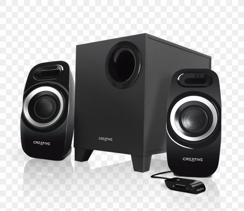Creative Inspire T3300 Loudspeaker Computer Speakers Creative Technology Laptop, PNG, 924x800px, Loudspeaker, Audio, Audio Equipment, Computer, Computer Speaker Download Free