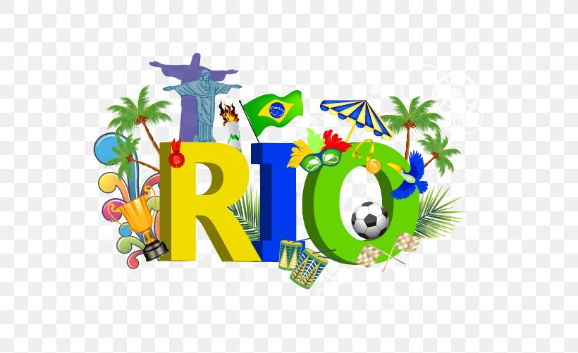 Rio De Janeiro 2016 Summer Olympics Clip Art, PNG, 600x501px, Rio De Janeiro, Area, Art, Brazil, Flag Of Brazil Download Free