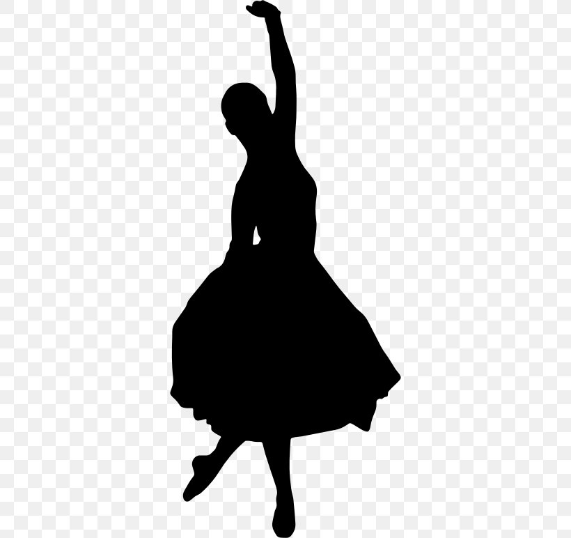 Silhouette Ballet Dancer, PNG, 332x772px, Silhouette, Ballet, Ballet Dancer, Black And White, Contemporary Dance Download Free