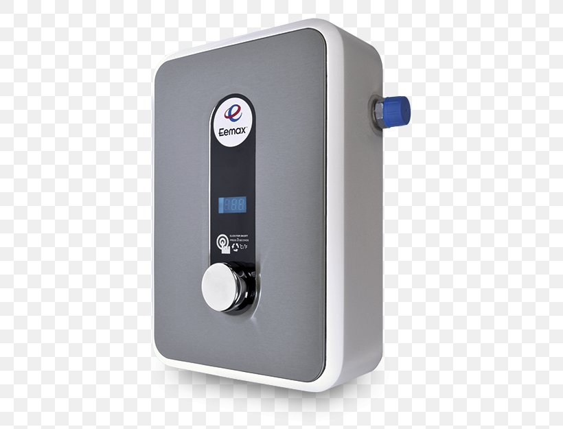 Tankless Water Heating Electric Heating Heater, PNG, 625x625px, Water Heating, Central Heating, Eemax Inc, Efficiency, Efficient Energy Use Download Free