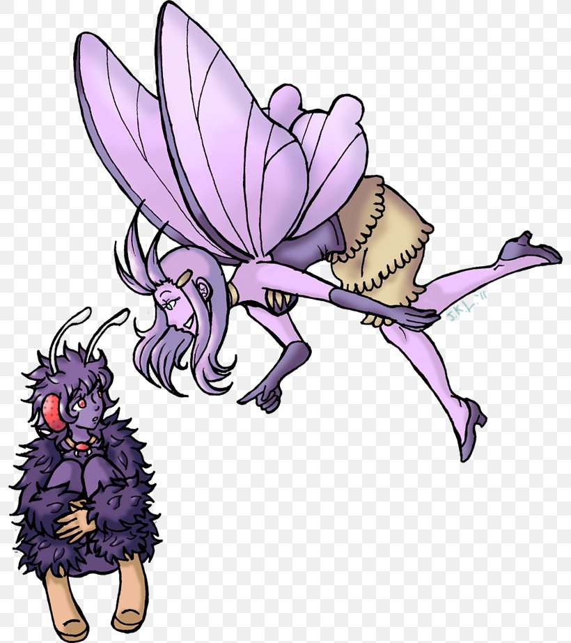 Butterfly Venonat Venomoth Pokémon GO, PNG, 796x923px, Butterfly, Art, Cartoon, Fictional Character, Fletchinder Download Free