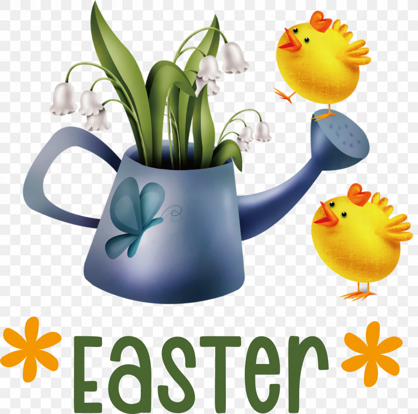 Easter Chicken Ducklings Easter Day Happy Easter, PNG, 2910x2880px, Easter Day, Animation, Cartoon, Drawing, Easter Bunny Download Free