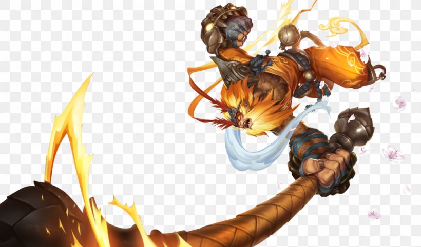 League Of Legends Sun Wukong Riot Games Ahri Rendering, PNG, 1024x603px, 3d Computer Graphics, League Of Legends, Ahri, Character, Computer Download Free