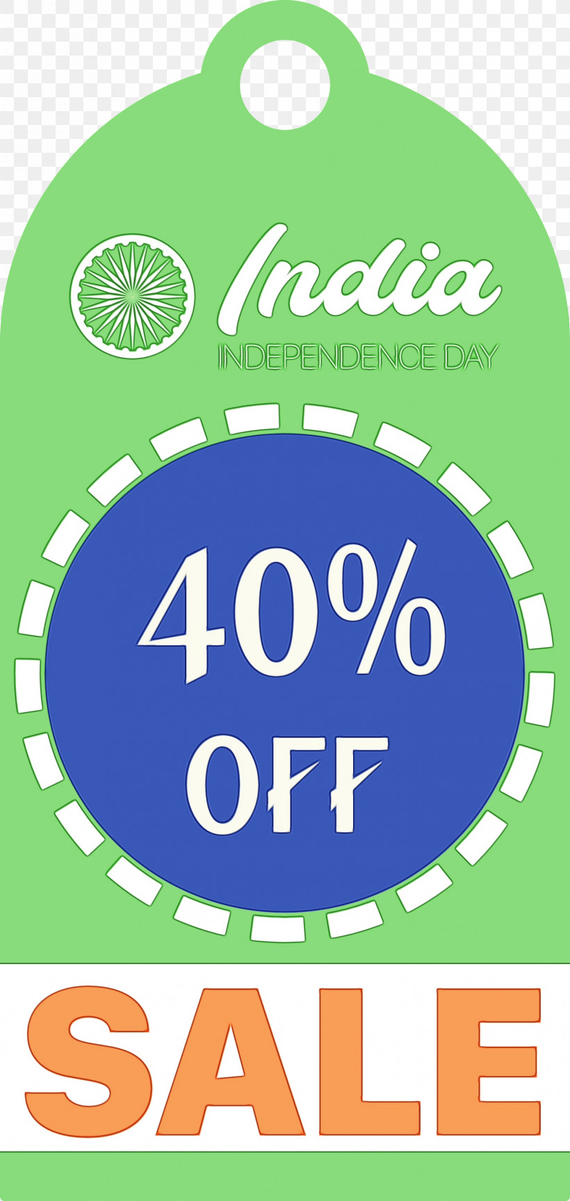 Logo Font Green Line Area, PNG, 1422x3000px, India Indenpendence Day Sale Tag, Area, Green, India Indenpendence Day Sale Label, Line Download Free