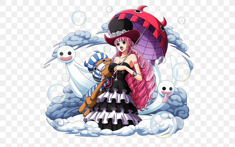 One Piece DeviantArt Perona Desktop Wallpaper, PNG, 640x512px, Watercolor, Cartoon, Flower, Frame, Heart Download Free